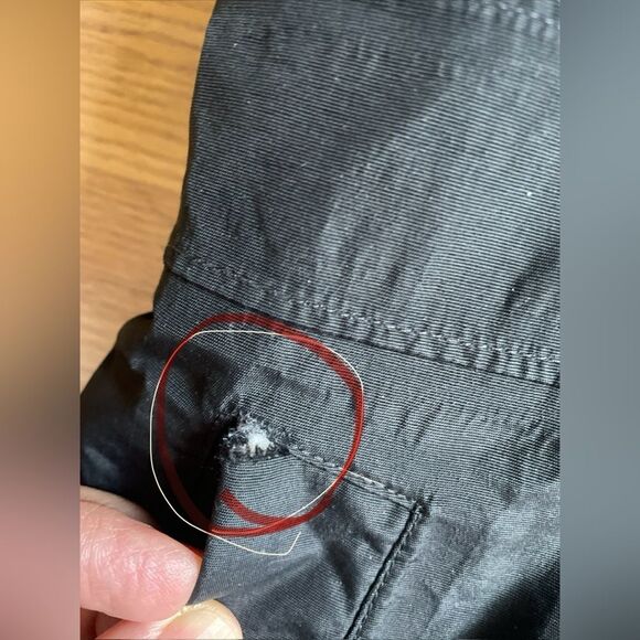 The North Face Jacket Coat HyVent Goose Down Hooded Parka Puffer Long Sz M - Picture 8 of 15